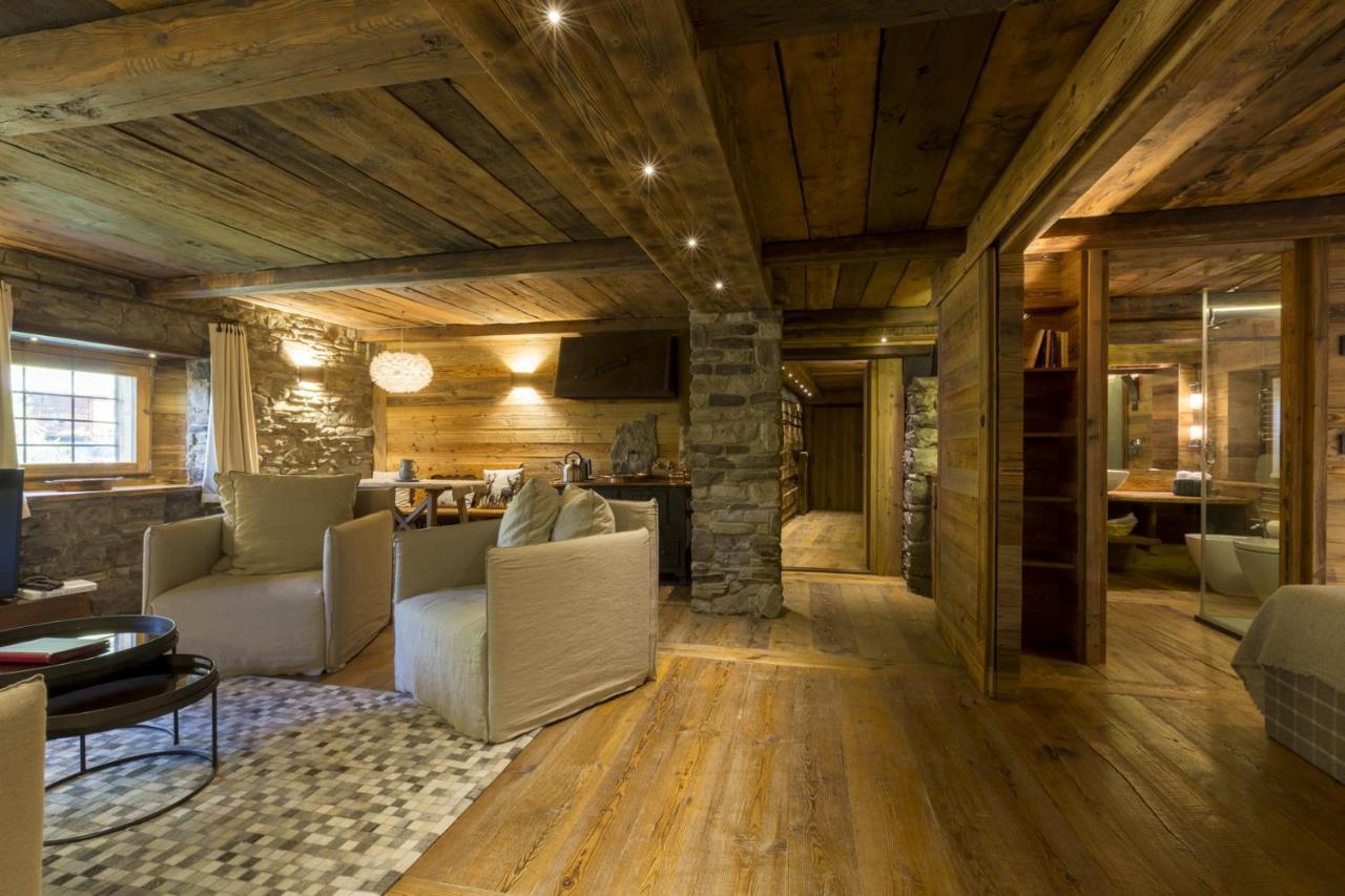Hotellerie De Mascognaz Champoluc Exterior foto